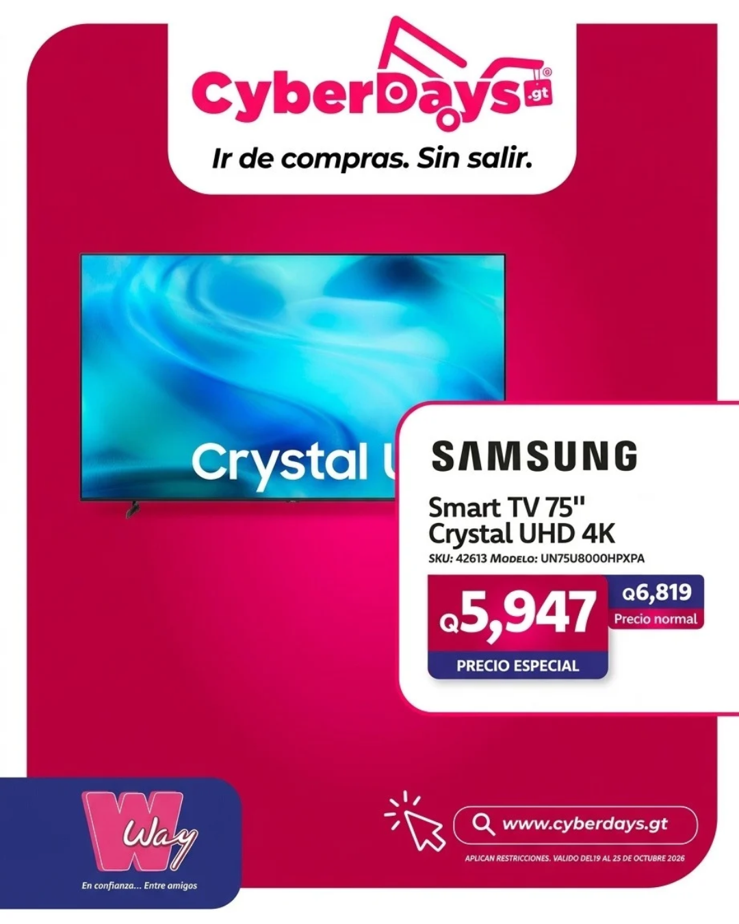 CyberDays 2026. Ofertas de Agencias Way