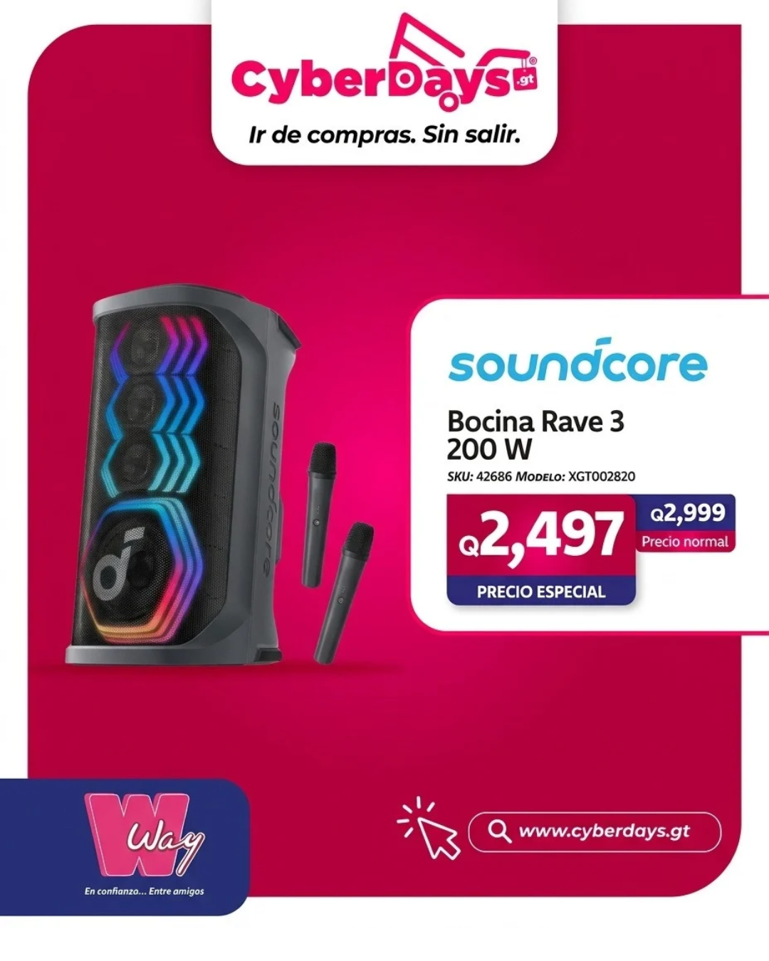 CyberDays 2026. Ofertas de Agencias Way