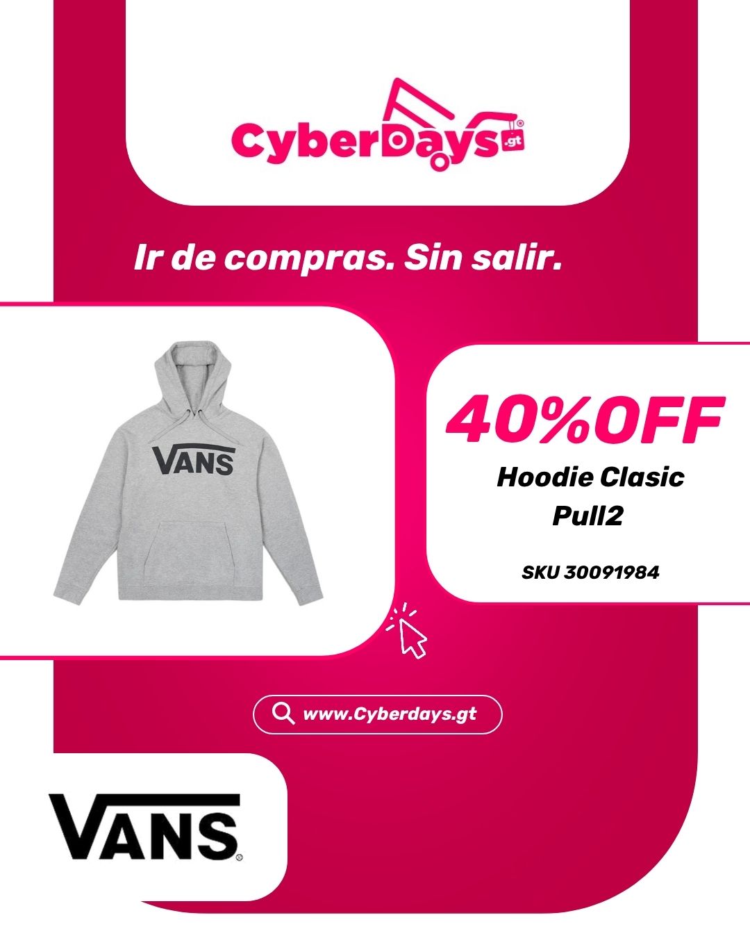 CyberDays 2026. Ofertas de Vans