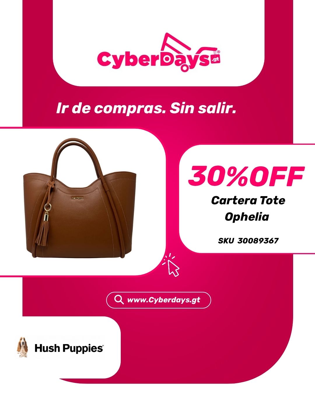 CyberDays 2026. Ofertas de Hush Puppies